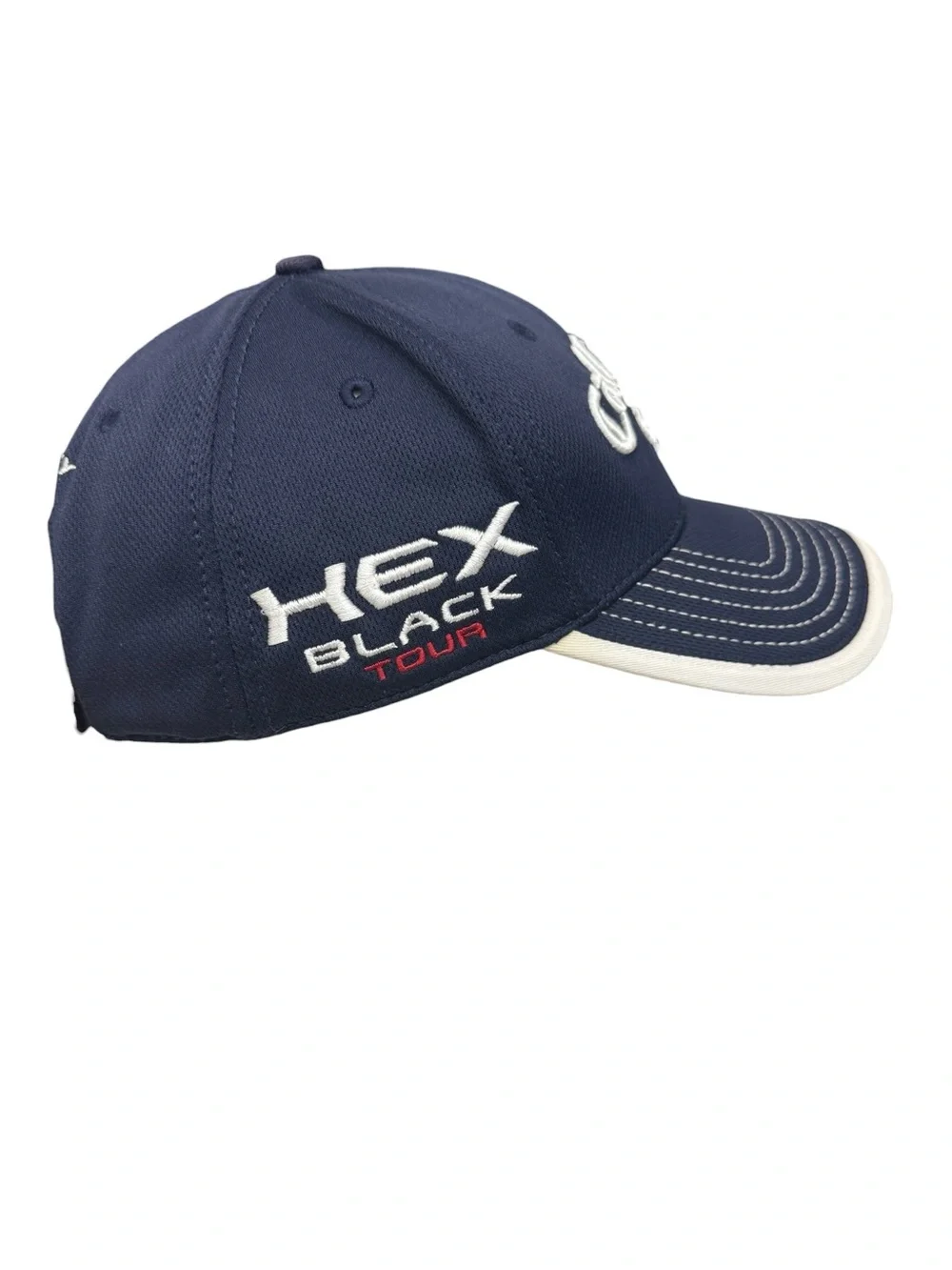 New Era Blue Callaway Odyssey Hex Black Tour Razr Golf Adjustable Strapback Hat